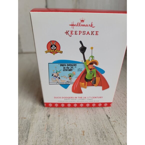 Hallmark Duck Dodgers in the 24 1/2th century ornament Xmas - Picture 7 of 7